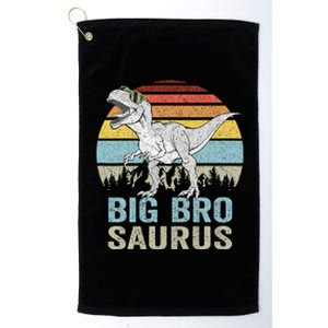 Bigbrosaurus T Rex Dino Big Bro Saurus Brother Dinosaur Platinum Collection Golf Towel