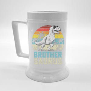 Brothersaurus T Rex Dinosaur Brother Saurus Family Tank Top Beer Stein