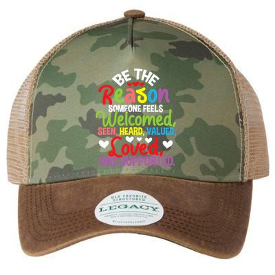 Be The Reason Someone Feels Loved Social Workers Legacy Tie Dye Trucker Hat