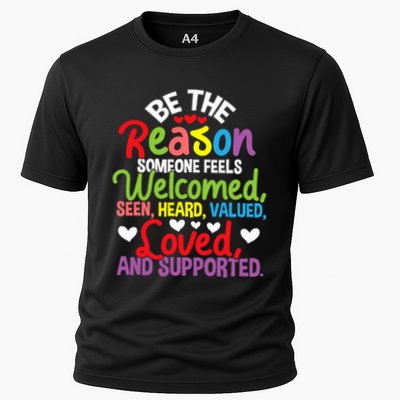 Be The Reason Someone Feels Loved Social Workers Performance Shirt