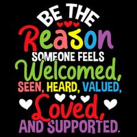 Be The Reason Someone Feels Loved Social Workers Backpack