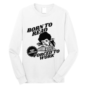 Born To Read Bookish Long Sleeve Shirt