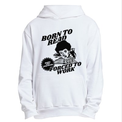 Born To Read Bookish Urban Pullover Hoodie