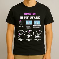 BTS Things I Do Spare Time Funny T-Shirt