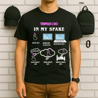 BTS Things I Do Spare Time Funny T-Shirt