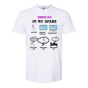 BTS Things I Do Spare Time Funny Softstyle® CVC T-Shirt