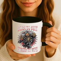 Born To Shit Forced To Wipe Born 2 Shit Forced 2 Wipe Mug