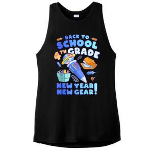 Back To School Boy 4th Grade School Supplies Ladies PosiCharge Tri-Blend Wicking Tank