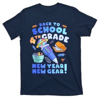 Back To School Boy 4th Grade School Supplies T-Shirt