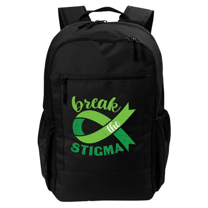 Break The Stigma Ribbon Mental Health Awareness Backpack