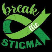 Break The Stigma Ribbon Mental Health Awareness Backpack