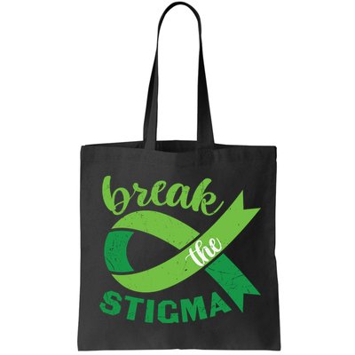 Break The Stigma Ribbon Mental Health Awareness Bag