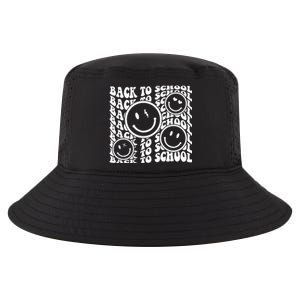 Back To School Retro Smile Face Cool Comfort Performance Bucket Hat