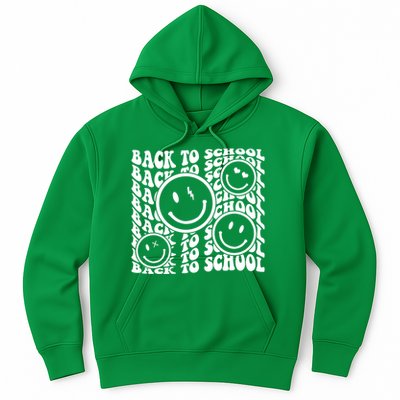 Back To School Retro Smile Face Hoodie