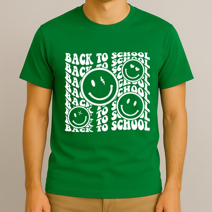 Back To School Retro Smile Face T-Shirt