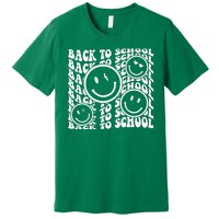 Back To School Retro Smile Face Premium T-Shirt