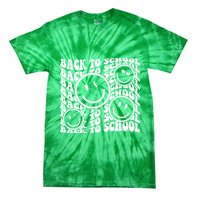 Back To School Retro Smile Face Tie-Dye T-Shirt