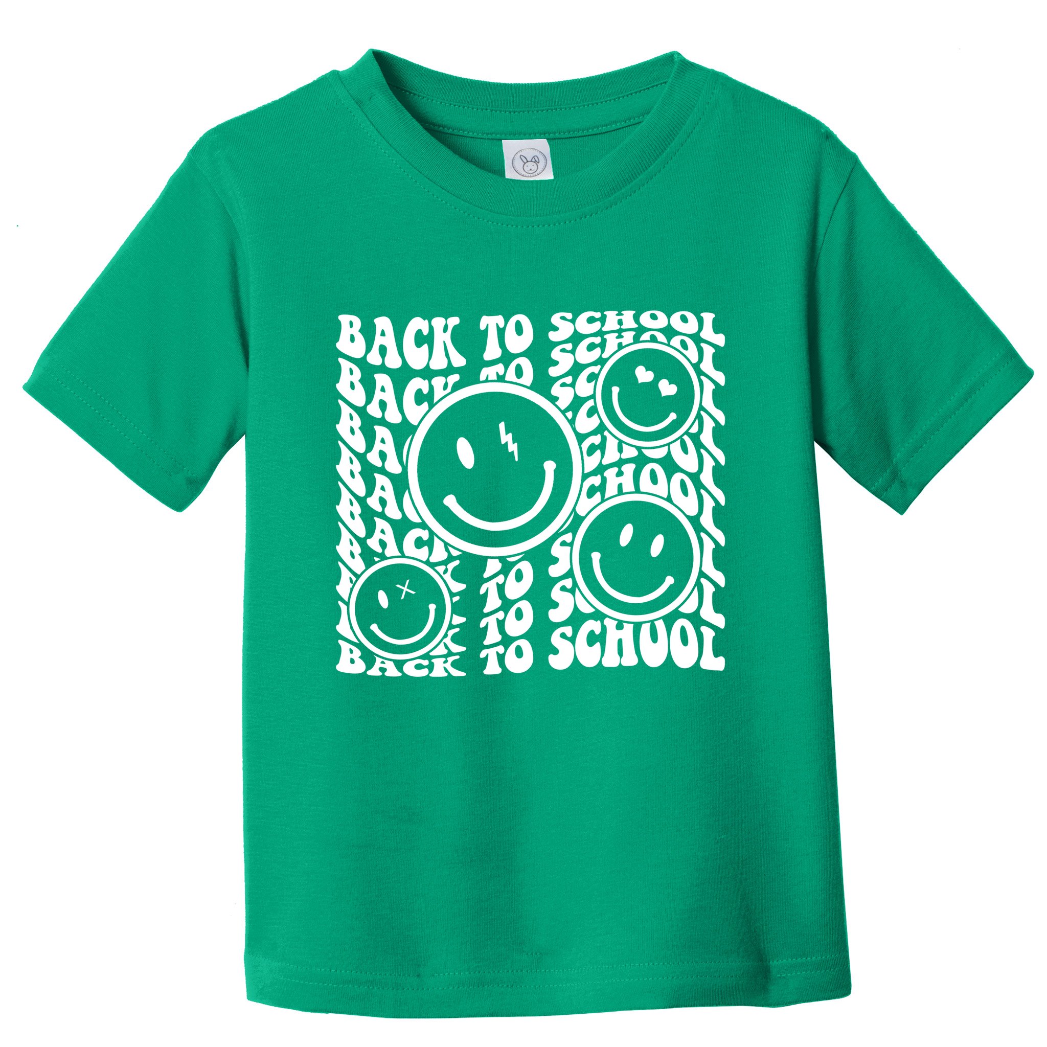 Back To School Retro Smile Face Toddler T-Shirt