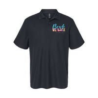 Back To School Tie Dye Bruh We Back For Teacher Softstyle Adult Sport Polo