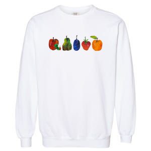 Back To School Cute Hungry Caterpillar Teacher Kindergarten Garment-Dyed Sweatshirt