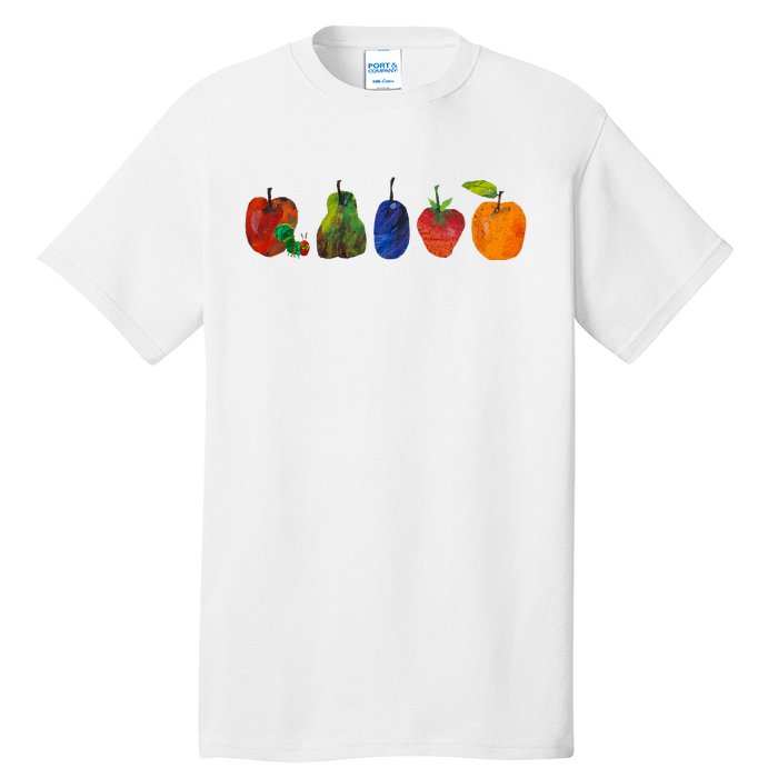 Back To School Cute Hungry Caterpillar Teacher Kindergarten Tall T-Shirt