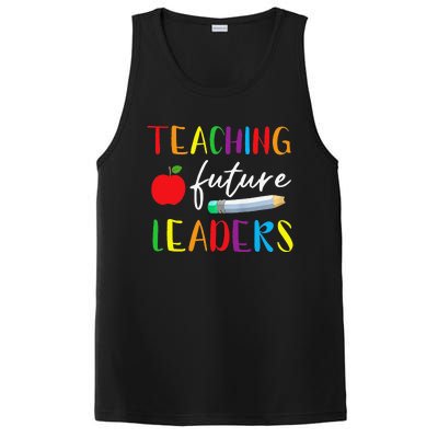 Back To School Teaching Future Leaders Teacher Life Gifts PosiCharge Competitor Tank