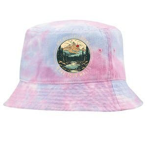 Back To School Not All Classrooms Have Four Walls Camping Tie-Dyed Bucket Hat