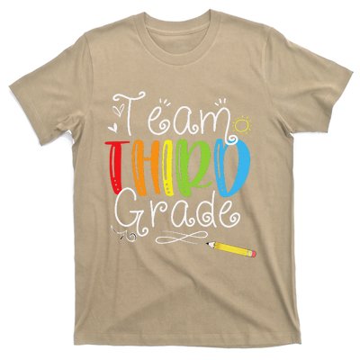 Back To School Team Third Grade 3rd Teacher Student T-Shirt