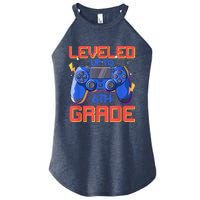 Back To School Leveled Up To 6th Grade Gamer Boy Girls Women’s Perfect Tri Rocker Tank