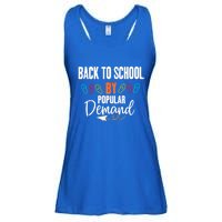 Back To School By Popular Ded Typography Gift Ladies Essential Flowy Tank