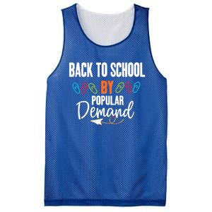 Back To School By Popular Ded Typography Gift Mesh Reversible Basketball Jersey Tank