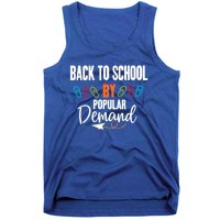 Back To School By Popular Ded Typography Gift Tank Top