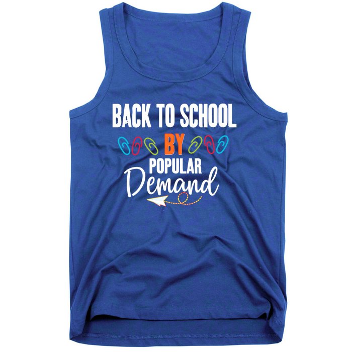 Back To School By Popular Ded Typography Gift Tank Top