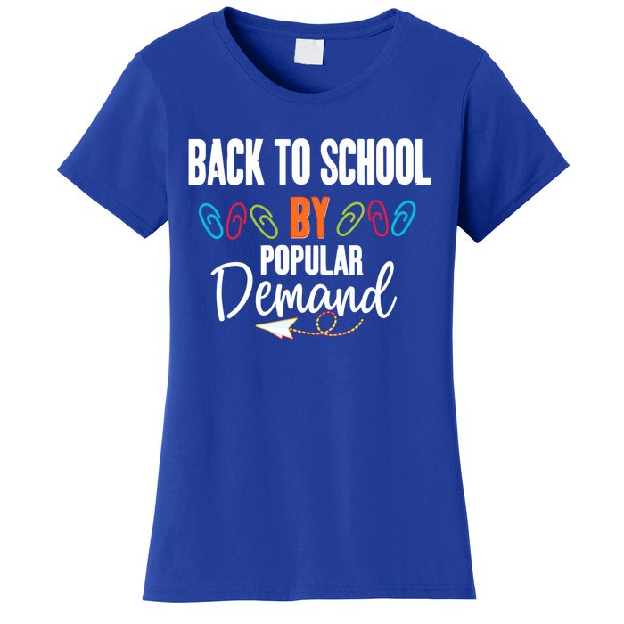 Back To School By Popular Ded Typography Gift Women's T-Shirt