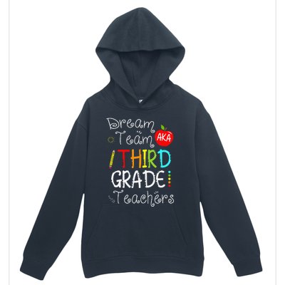 Back To School Dream Team Aka 3rd Grade Teachers Colourful Urban Pullover Hoodie