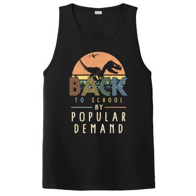 Back To School By Popular Ded Vintage Dinosaur Day One Gift PosiCharge Competitor Tank