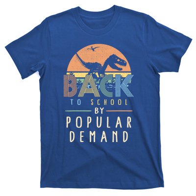 Back To School By Popular Ded Vintage Dinosaur Day One Gift T-Shirt