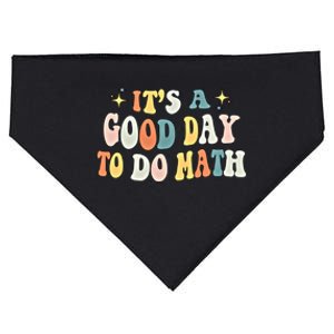 Back To School Its A Good Day To Do Math Teachers Gift USA-Made Doggie Bandana