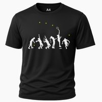 Big Tennis Serve Tennis Silhouette Big Serve Cooling Performance Crew T-Shirt