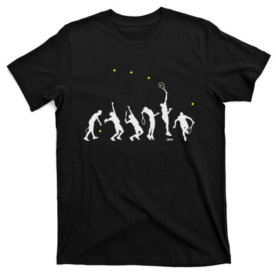 Big Tennis Serve Tennis Silhouette Big Serve T-Shirt