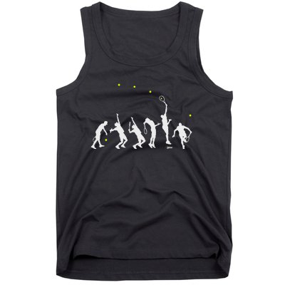 Big Tennis Serve Tennis Silhouette Big Serve Tank Top