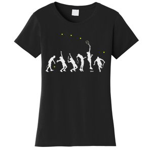 Big Tennis Serve Tennis Silhouette Big Serve Women's T-Shirt