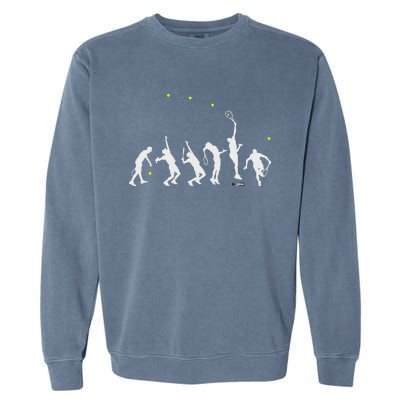 Big Tennis Serve Tennis Silhouette Big Serve Garment-Dyed Sweatshirt