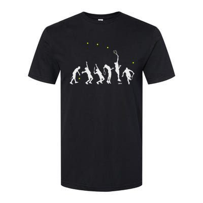 Big Tennis Serve Tennis Silhouette Big Serve Softstyle CVC T-Shirt