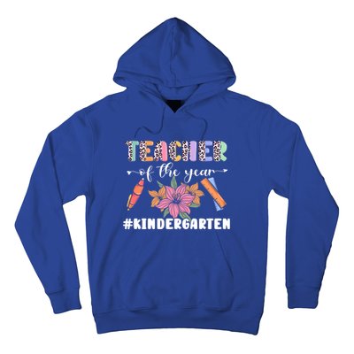 Back To School Teacher Of The Year Kindergarten Cool Gift Hoodie