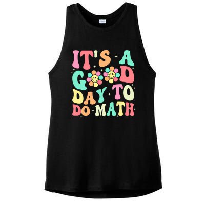 Back To School Its A Good Day To Do Math Teachers Funny Gift Ladies PosiCharge Tri-Blend Wicking Tank