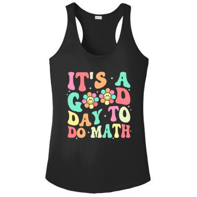 Back To School Its A Good Day To Do Math Teachers Funny Gift Ladies PosiCharge Competitor Racerback Tank