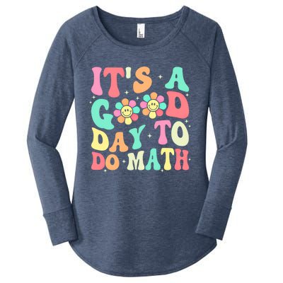 Back To School Its A Good Day To Do Math Teachers Funny Gift Women's Perfect Tri Tunic Long Sleeve Shirt