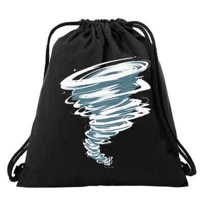 Best Tornado Storm Hunter Weather Meteorology Drawstring Bag