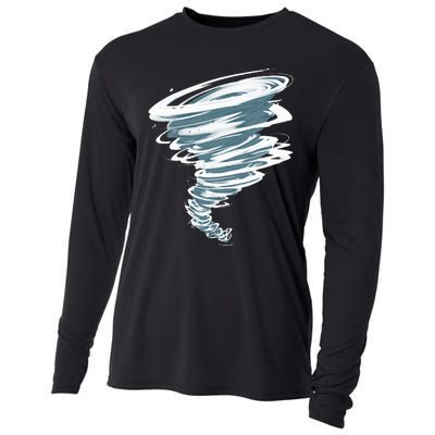 Best Tornado Storm Hunter Weather Meteorology Cooling Performance Long Sleeve Crew